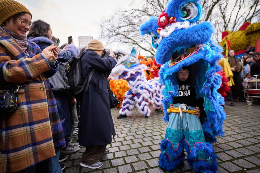 Chinese New Year celebration in The Hague © ANSA/EPA